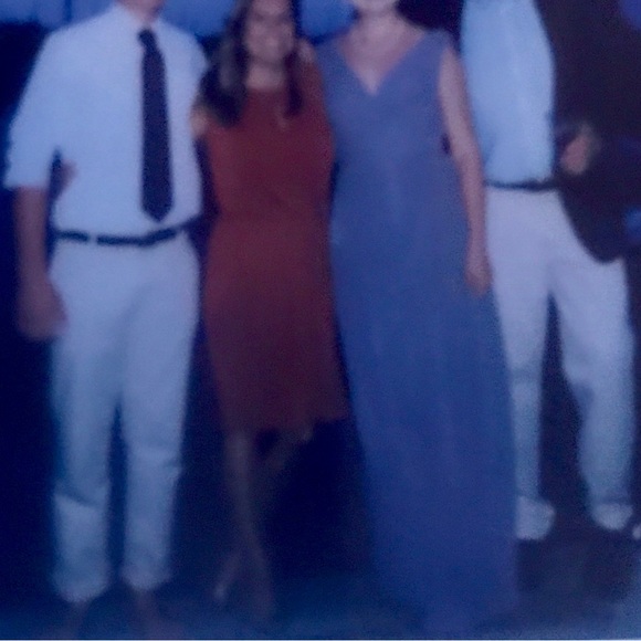 H&M rust colored dress size XS in excellent condition! - Picture 3 of 8